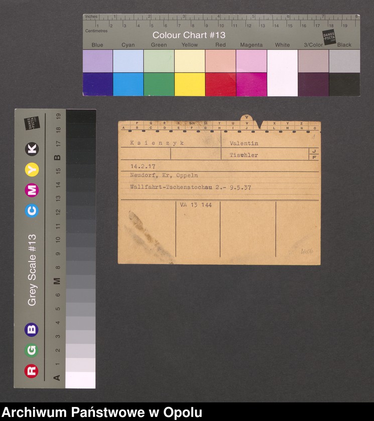 Obraz 3 z jednostki "[Ksienzyk Valentin, ur. 14.02.1917 r., zam. Neudorf]"