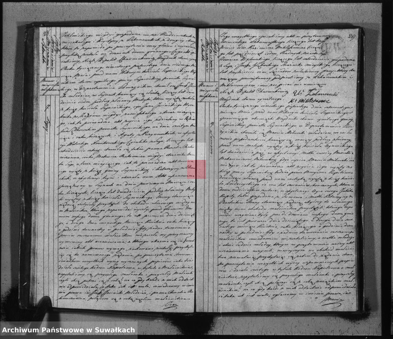 image.from.unit.number "Akta stanu cywilnego zaślubionych w gminie seyneńskiey od 1-go stycznia 1815 roku."