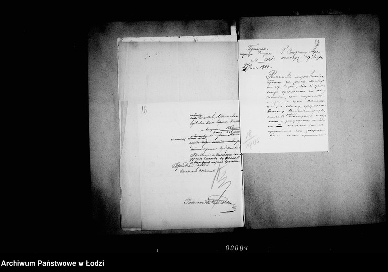 Obraz 16 z jednostki "O zagotovlenji dlja Lodzinskago Magistrata jaščikov, dekoracji, portretov, periodičeskich izdanji, knig i pročee"