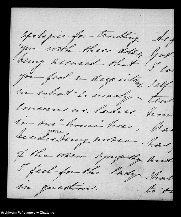 image.from.unit.number "/Eine englische Pensionärin des Lehndorffschen Siechenhauses in Angerburg, C. Border. an Anna Gfin Lehndorff geb. Hahn/"