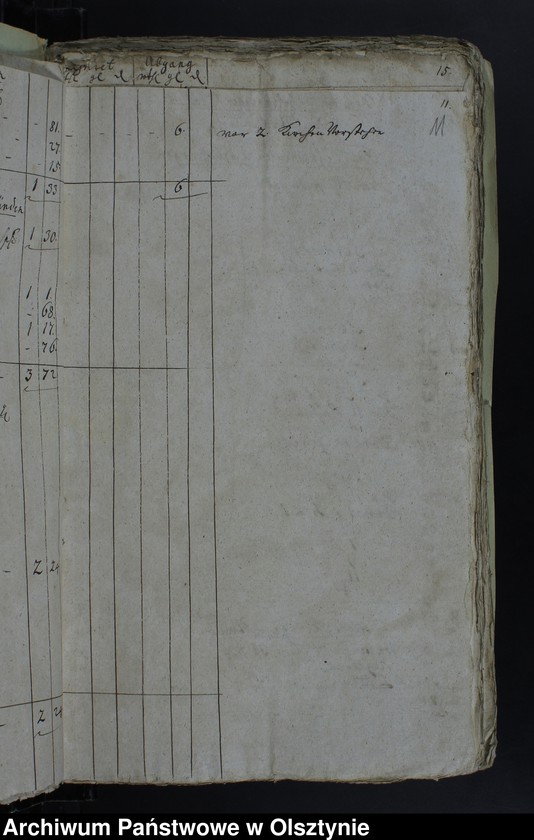 image.from.unit.number "Jahr Kirchen Rechnung der Waltersdorfschen Kirche aller Einnahme und Ausgabe wie auch Bau-Rechnung"