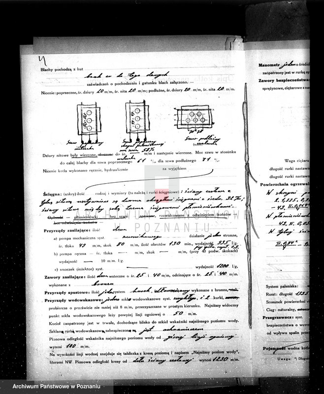 Obraz 8 z jednostki "Tartak E. Witta w Wieleniu pow. czarnkowski kocioł nr woj. 633"