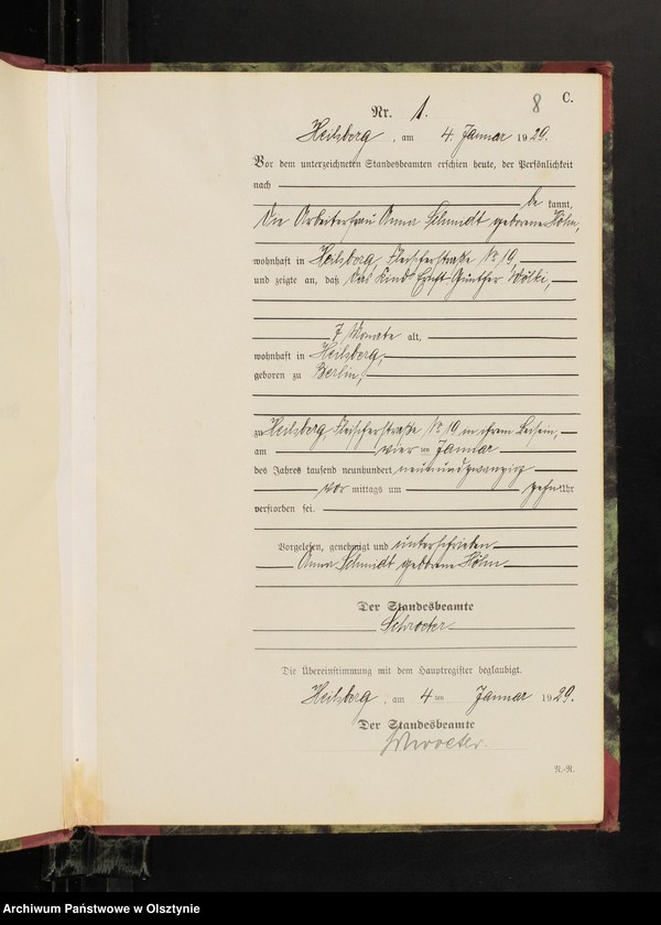 image.from.unit.number "Sterbe-Neben-Register Nr 1-146"