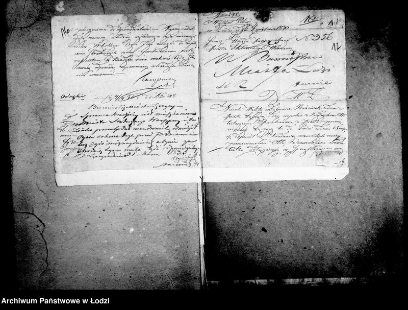 Obraz 15 z jednostki "Akta tyczące się odtransportowania osób miejsc zbiegłych"