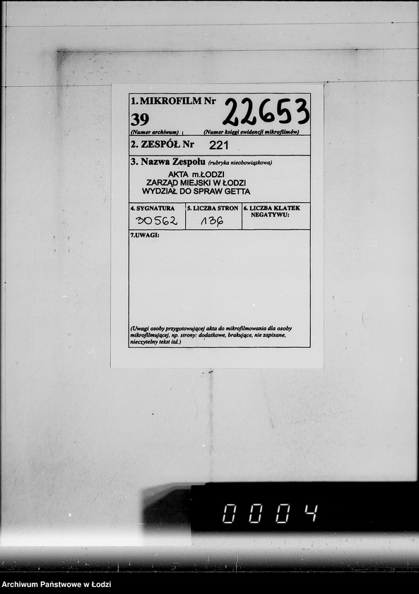 Obraz 2 z jednostki "W. [rachunki za dostawy towarów dla Getta]"