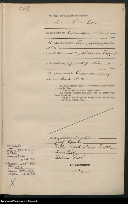 Obraz 11 z jednostki "Księga miejscowa małżeństw tom II [Rejestr główny małżeństw]"