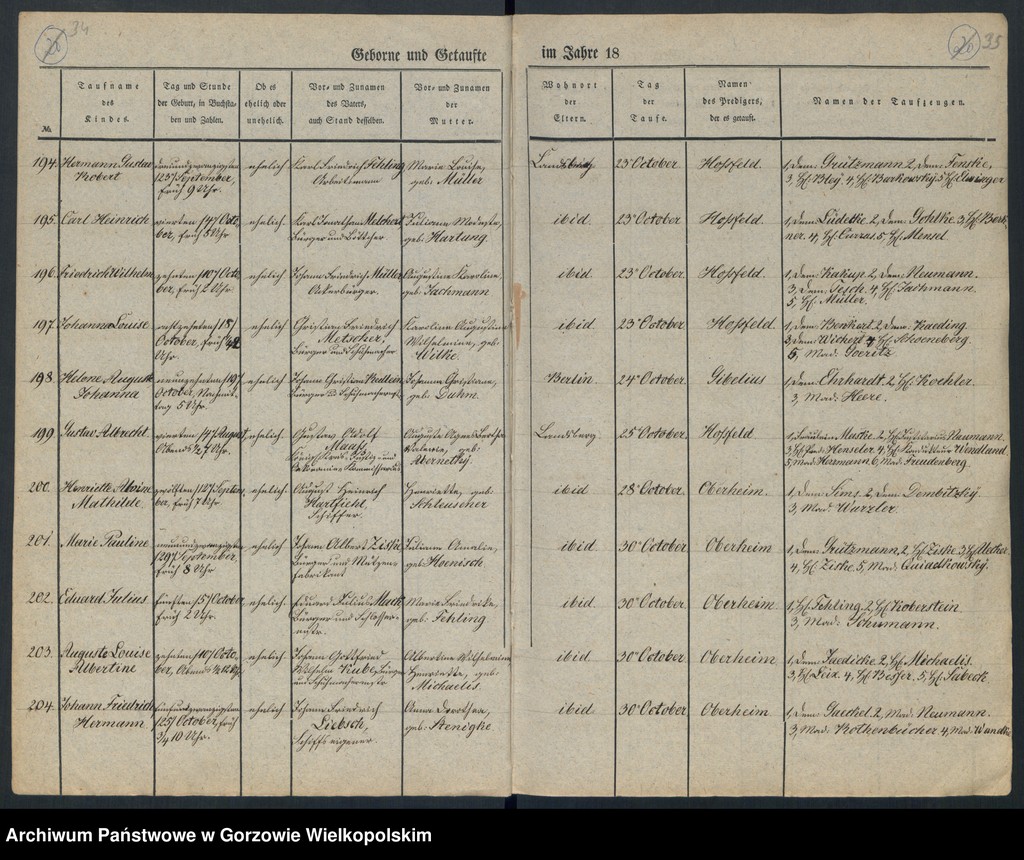 image.from.unit.number "Duplikate der Kirchenbücher der Parochie der Hauptkirche zu Landsberg an der Warthe (zawiera także księgę zgonów Konkordien Kirche z 1842 r.)"