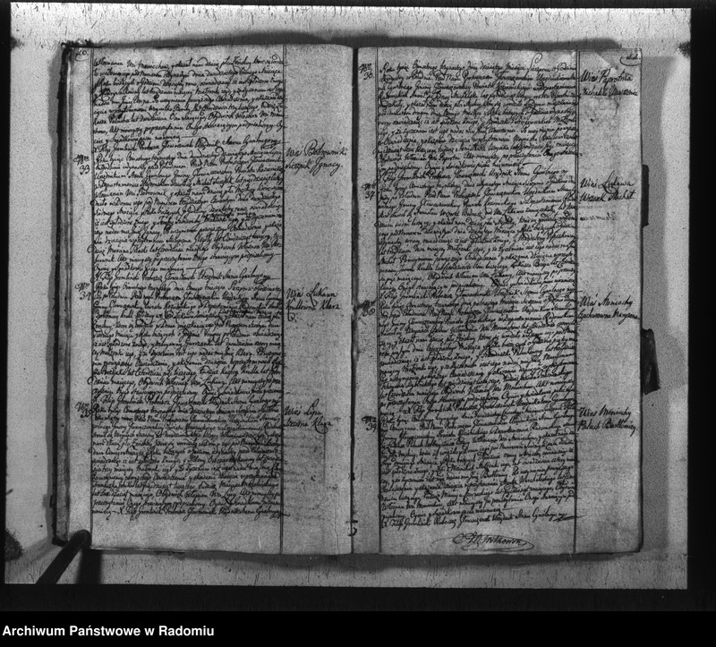 image.from.unit.number "Księga urzędnika stanu cywilnego parafii y miasta Głowaczewa do zapisywania wszelkich aktów na rok 1813"