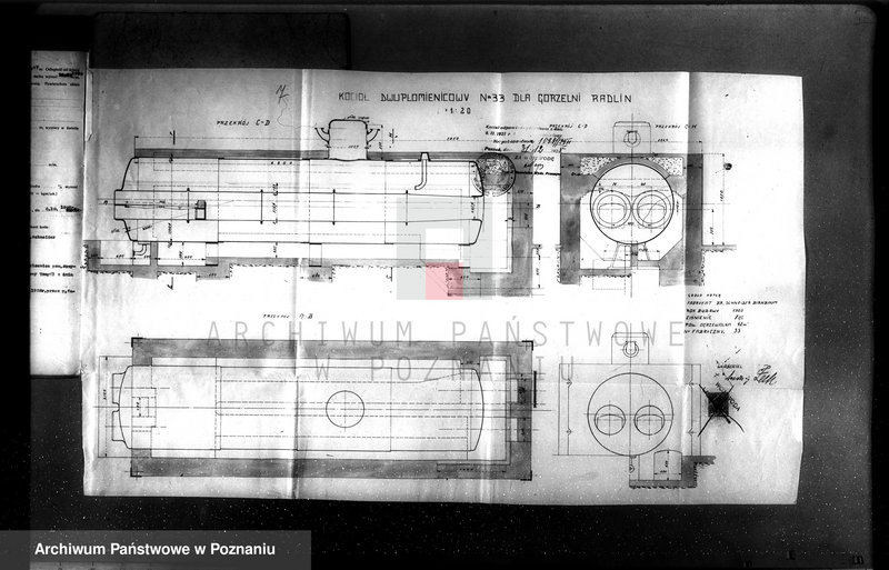 Obraz 11 z jednostki "Majętność Radlin pow. jarociński nr fabr kotła 33, nr woj. kotła 2336"