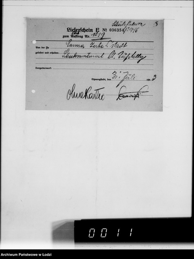 Obraz 9 z jednostki "F-ma E.Zerbe, L