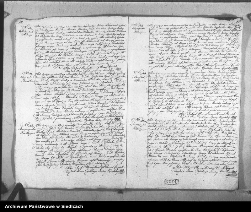 Obraz 10 z jednostki "Akta urodzin, małżeństw, zgonów"