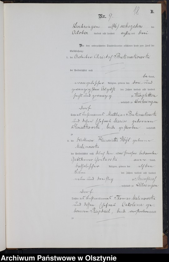 image.from.unit.number "Heiraths-Neben-Register Nr 1 - 18"