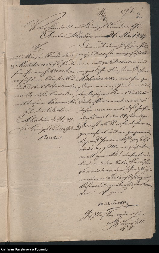 Obraz 5 z jednostki "A. betr. Michael von Michałowski aus Słupy, Kreis Schubin"