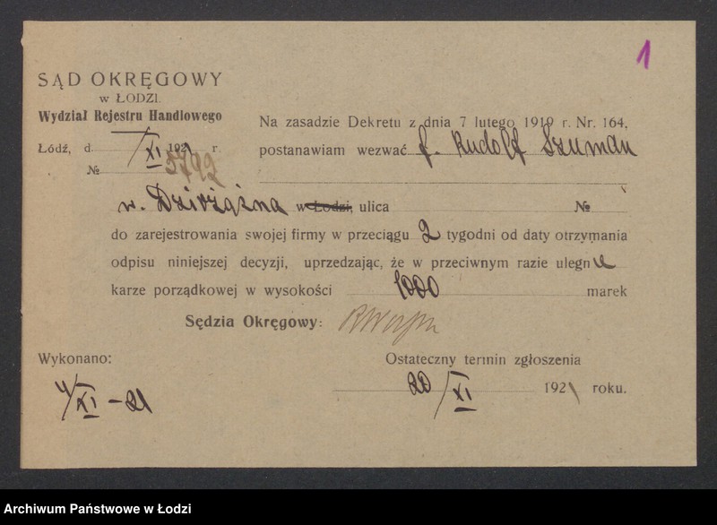 Obraz 3 z jednostki "Rudolf Szuman- prowadzenie młyna"