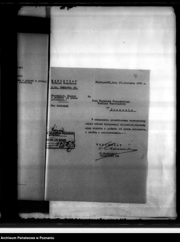 Obraz 20 z jednostki "Daniny komunalne miasta Międzychodu"