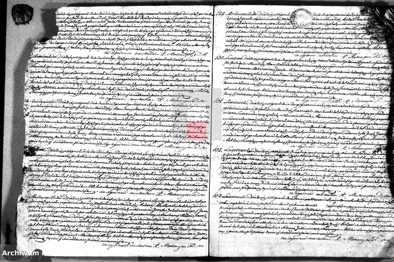 image.from.unit.number "Duplikat akt urodzonych, zaślubionych i umarłych w parafii wigierskiej"