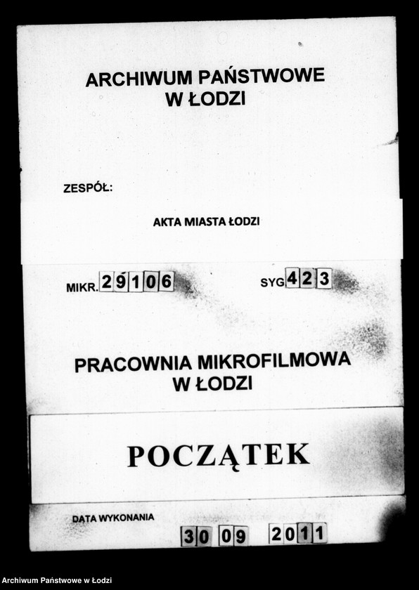 Obraz 1 z jednostki "[Dziennik korespondencyjny]"