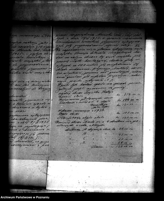 Obraz 20 z jednostki "Operat szacunkowy parcelowanego majątku Rataje powiatu konińskiego"