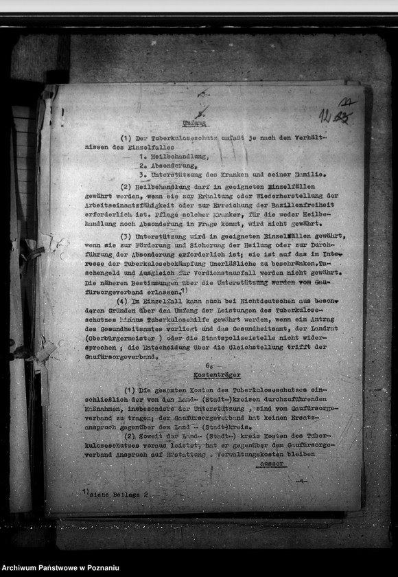 Obraz 16 z jednostki "Anordungen für die Gesundheitsämter"