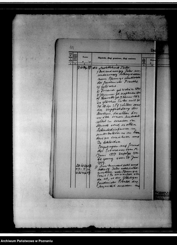 Obraz 15 z jednostki "Uwierzytelniony odpis księgi wieczystej obwodu dworskiego w Jabłonowie powiat chodzieski"