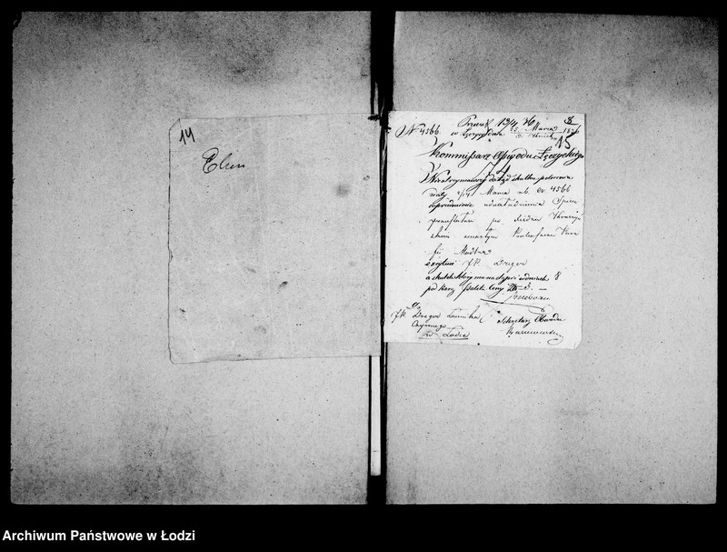 Obraz 13 z jednostki "Akta tyczące się komissoriów"