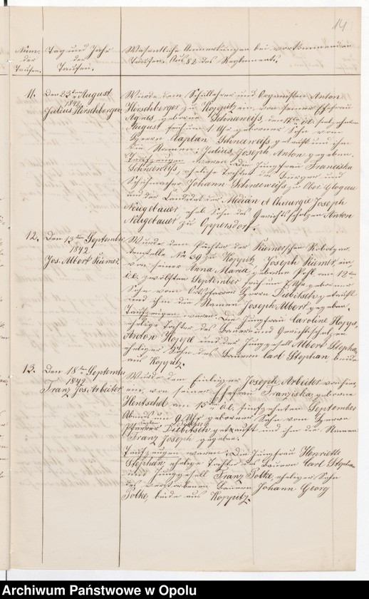 image.from.unit.number "Duplikate der Kirchen-Matrikel von Koppitz-Winzenberg 1841-1858 [wyznanie rzymskokatolickie]"