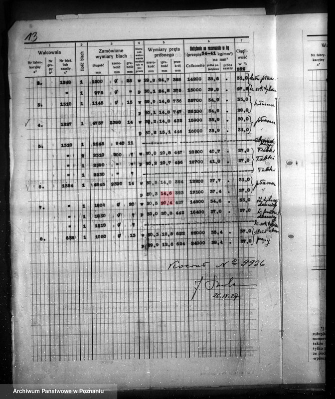 image.from.unit.number "Fabryka kwasu węglowego własność L. Rost Poznań-Główna  nr woj. 5958"