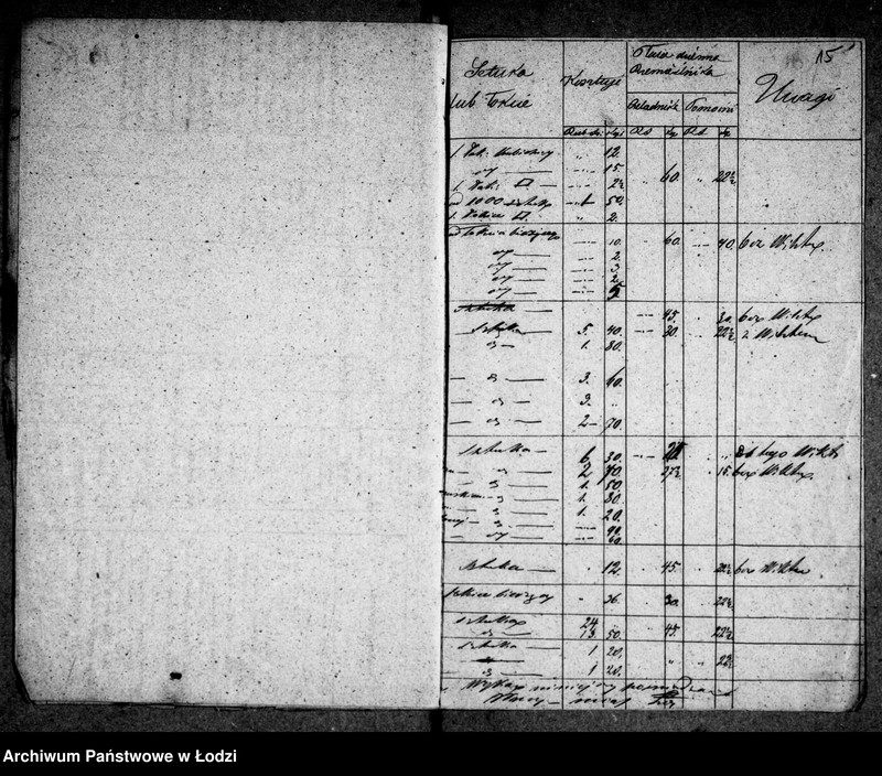 Obraz 13 z jednostki "Akta tyczące się materiałów budowlanych"