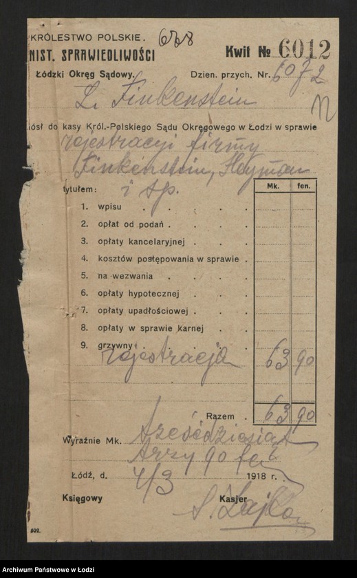 Obraz 14 z jednostki "Finkenstein Heyman- dom ekspedycyjny"