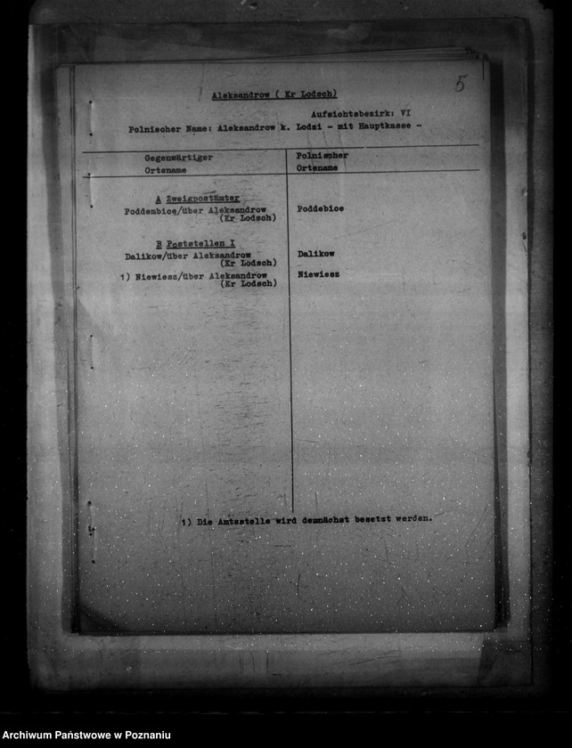 Obraz 10 z jednostki "Adresy urzędów pocztowych na obszarze tak zwanego Kraju warty"