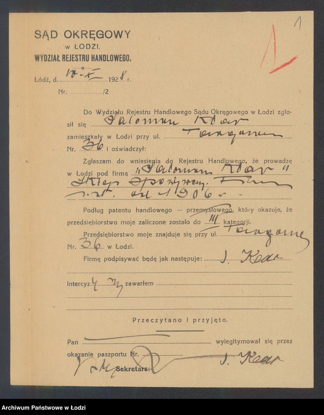 Obraz 3 z jednostki "Salomon Klar – sklep spożywczy"