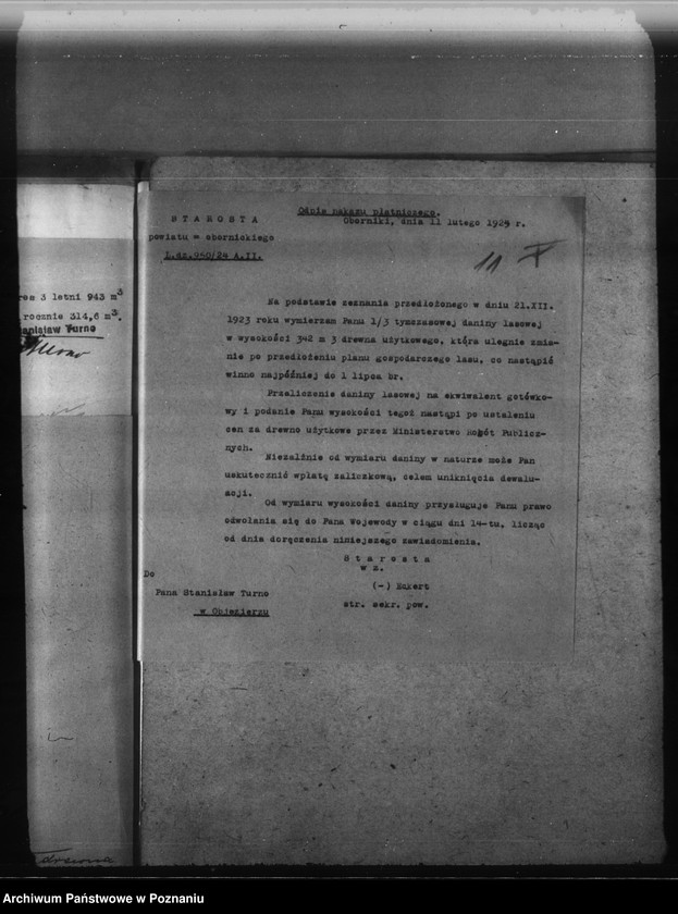 image.from.unit.number "Nadzór nad gospodarką w lasach majętności Kiszewko powiat obornicki"