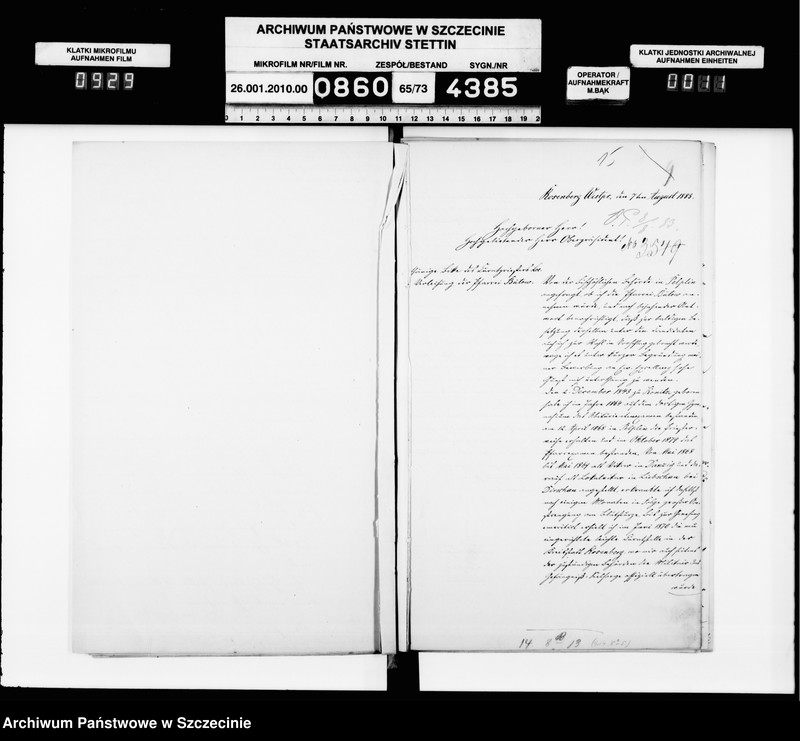 Obraz 12 z jednostki "Katholische Pfarrselle in Bütow"