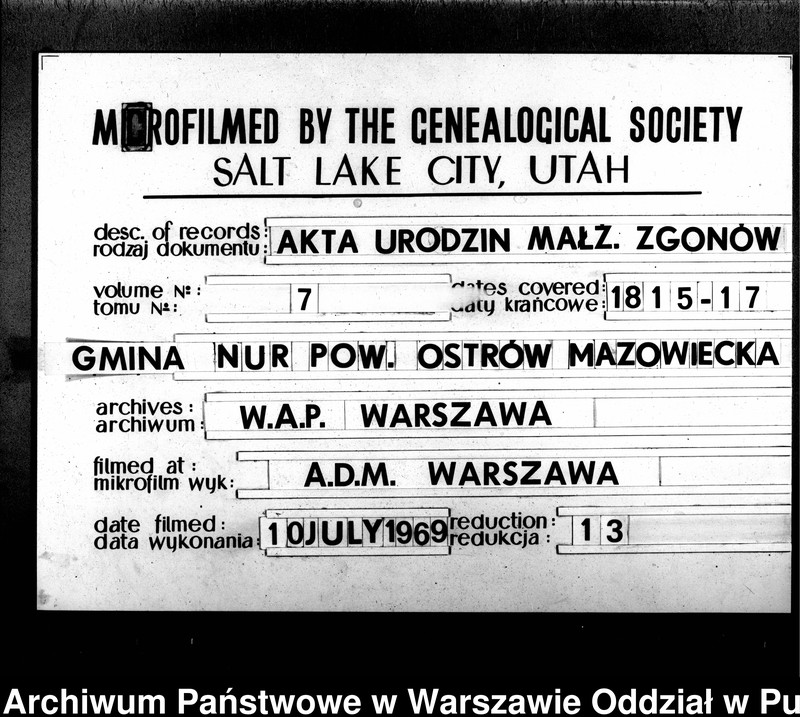 image.from.unit.number "Akta urodzeń, małżeństw, zgonów"