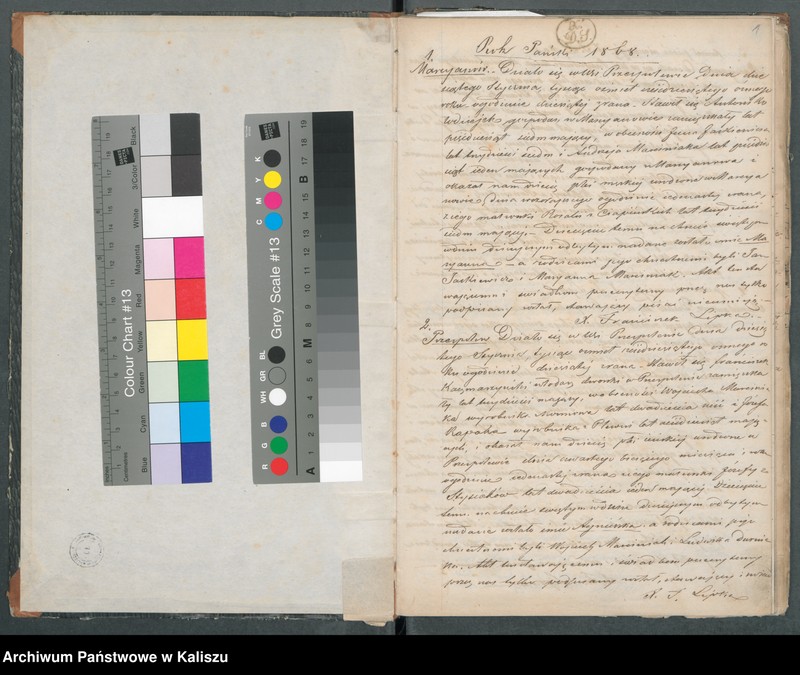 Obraz 3 z jednostki "Księga duplikat akt urodzonych, zaślubionych i zmarłych"