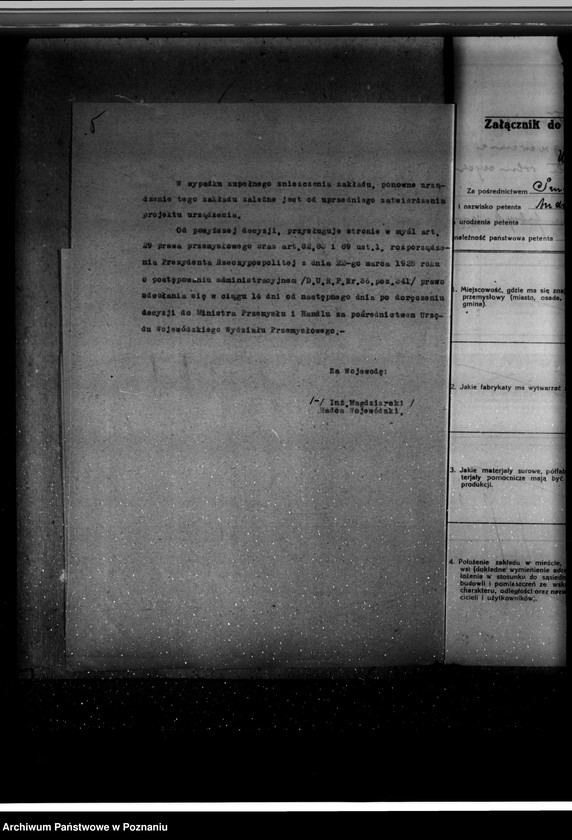 Obraz 9 z jednostki "Zatwierdzenie projektu zakładu przemysłowego ogrodnictwa A. Mielocha w Białej Górze powiat poznański"