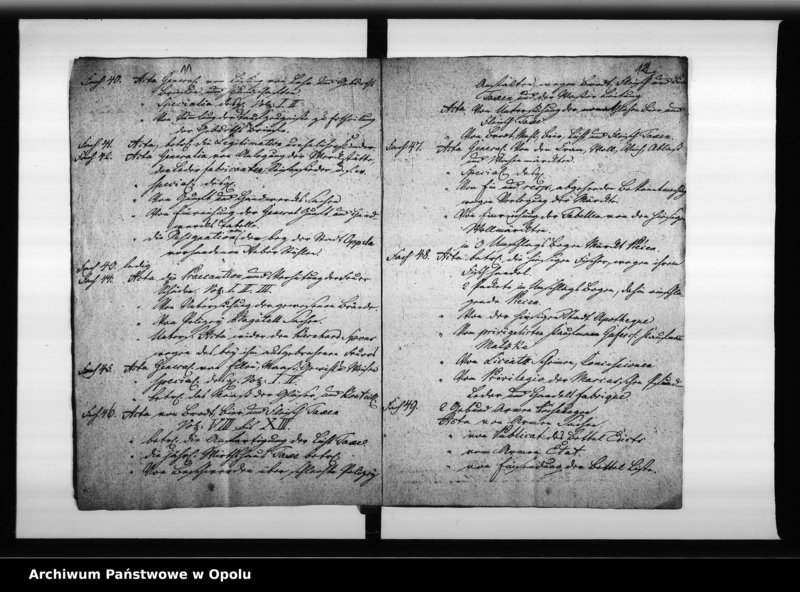 Obraz 11 z jednostki "[Korespondencja dotycząca spraw muzealnych i bibliotecznych: korzystania z archiwaliów, zwiedzania muzeum, kradzieży eksponatów, wykopaliska]"