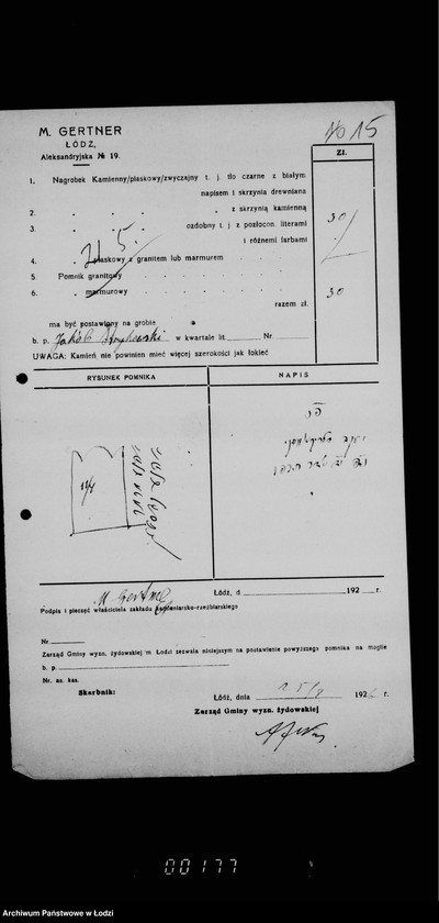 Obraz 19 z jednostki "Pomniki"