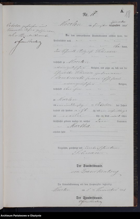 image.from.unit.number "Geburts-Neben-Register Nr 1 - 18"