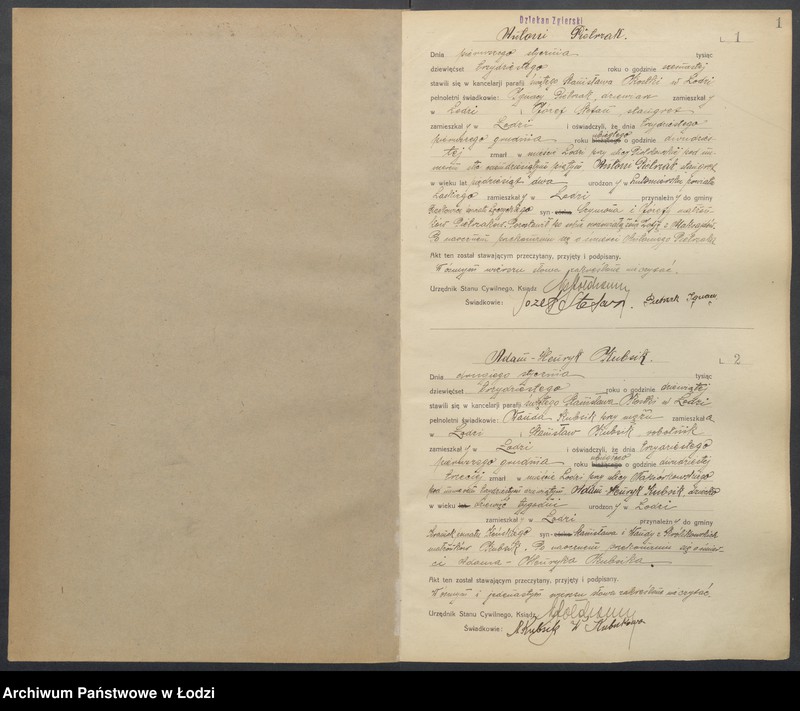 Obraz 3 z jednostki "Akta zgonów"