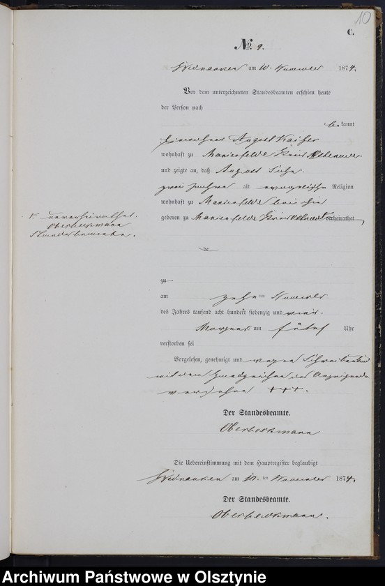 image.from.unit.number "Sterbe-Neben-Register Nr 1 - 28"