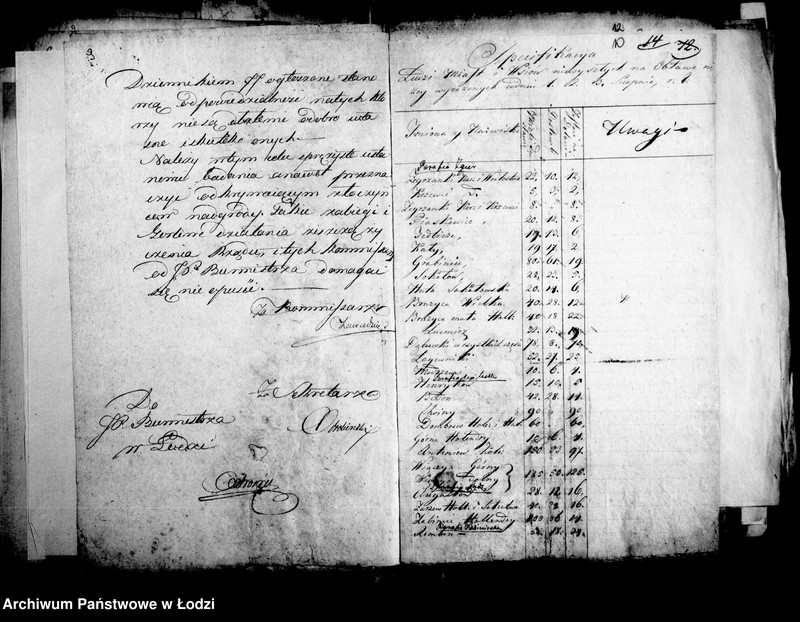 Obraz 11 z jednostki "Akta tyczące się obław i nadzwyczajnych rewizji"