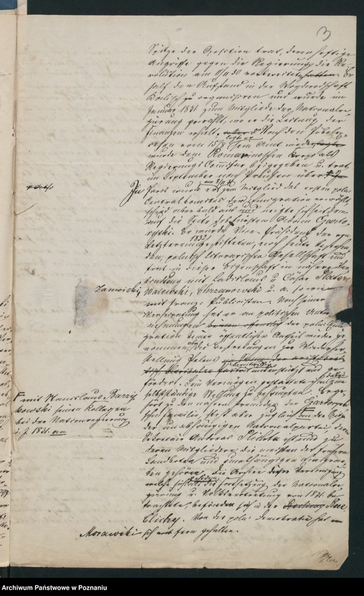 Obraz 7 z jednostki "A. betr. Theodor Theophil von Morawski"