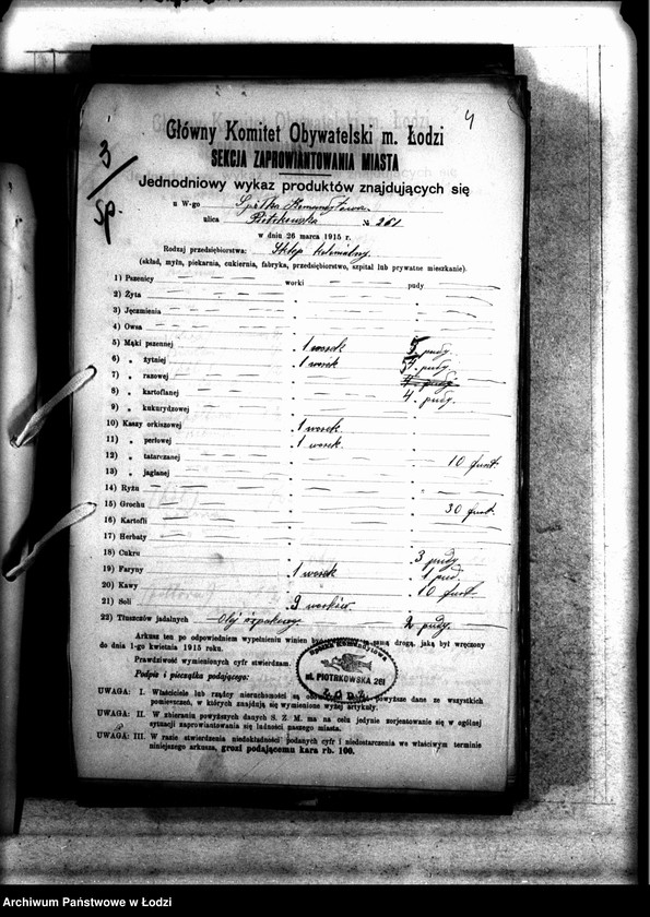 Obraz 7 z jednostki "Jednodniowy spis żywności"