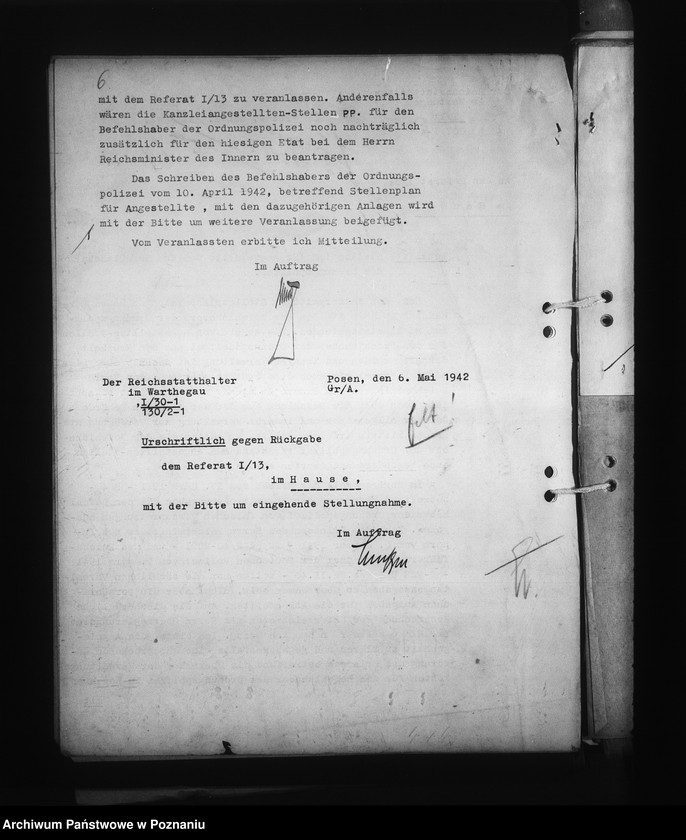 Obraz 10 z jednostki "Voranschlag zum Haushalt 1944"