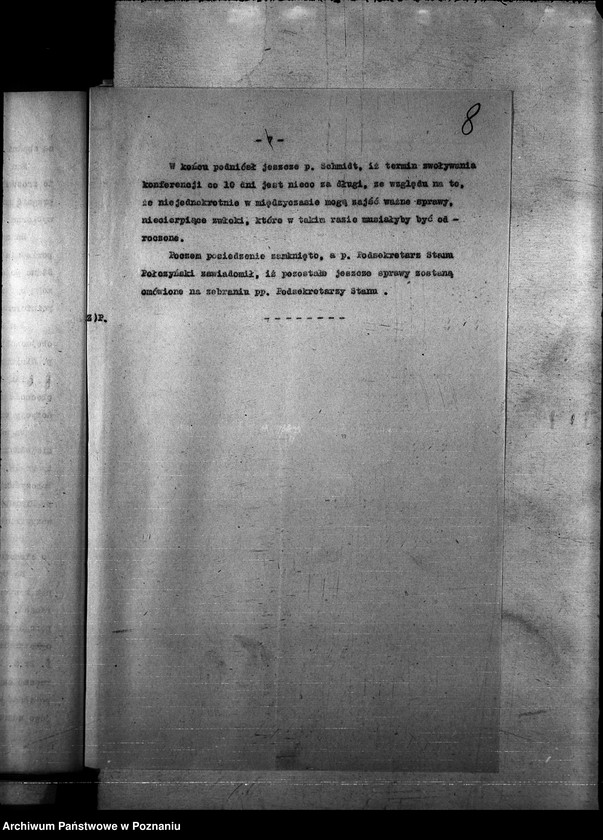 Obraz 12 z jednostki "Protokoły konferencji międzydepartamentowych"