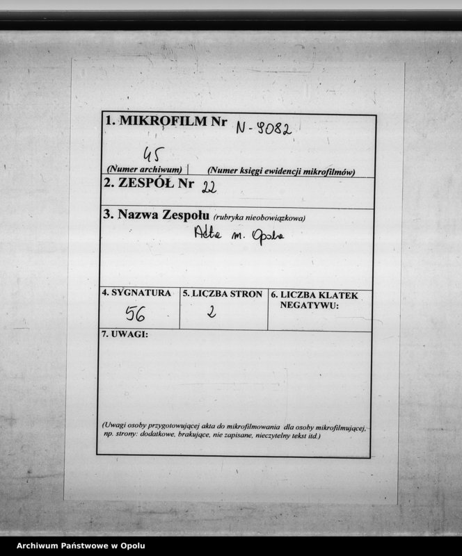 Obraz 1 z jednostki "Dotyczy odprawiania nabożeństw katolickich."