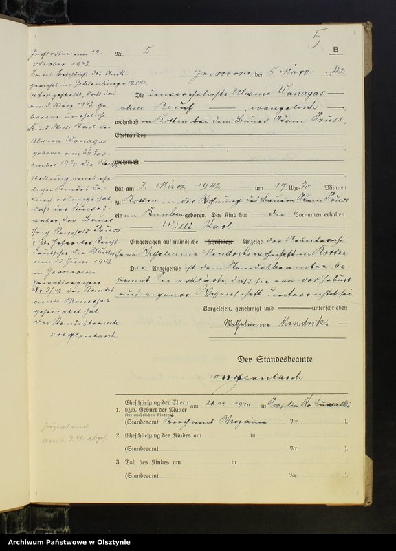 image.from.unit.number "Geburtenbuch Nr 1 - 18,1 - 23,1 - 19 i 1 - 2"