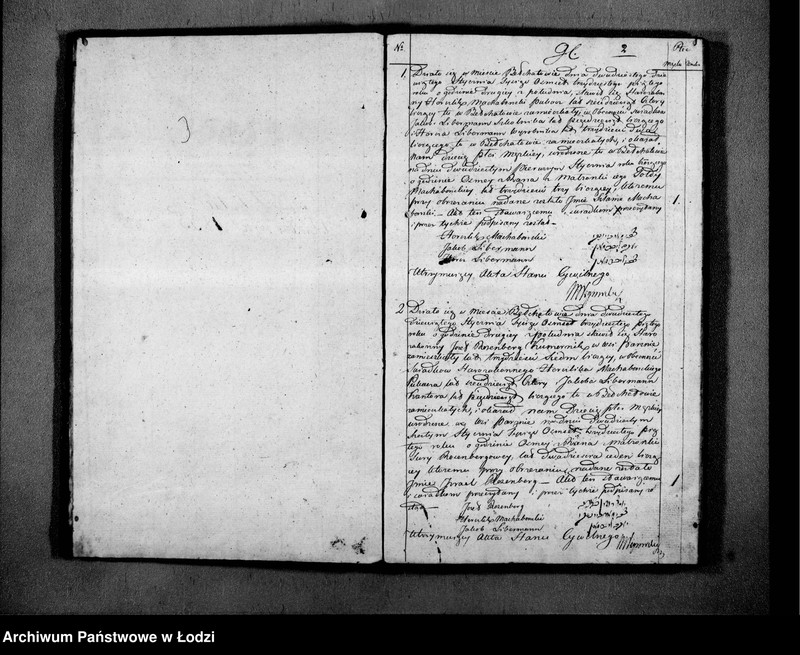 image.from.unit "Księga Akt Stanu Cywilnego wyznania mojżeszowego Urodzenia, Małzeństwa, Smierci w Parafii Bełchatow. Obwodzie Piotrkowskim Wojewodztwie Kaliskim na Rok 1835"