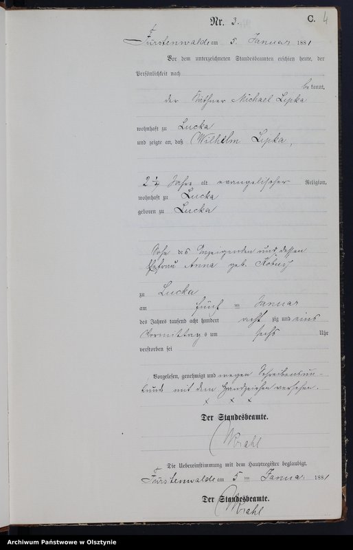 image.from.unit.number "Sterbe-Neben-Register Nr 1 - 150"